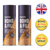 2X Expanding Foam Pu 500ml Expanding Foam